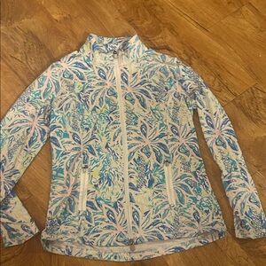 Lily Pulitzer Inspired Zip Up